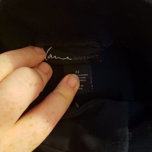 Lane Bryant Black dress pants, size 22